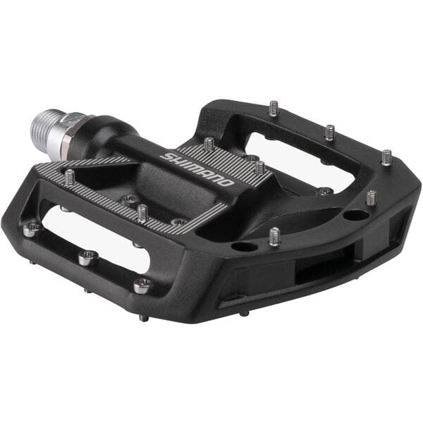 Shimano PD-GR500 MTB Flat Platform Pedals In Black - Image 2
