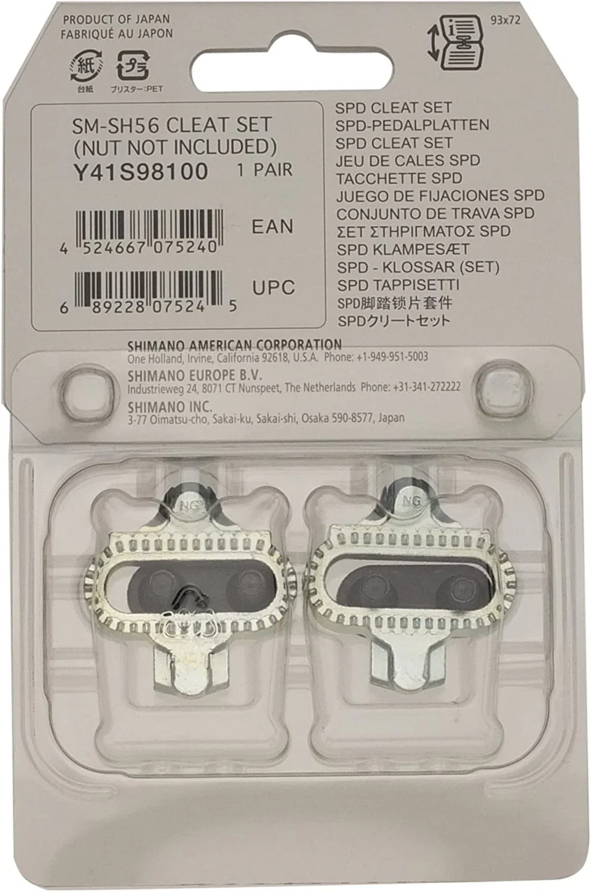 Shimano SPD Cleats For MTB Shoes SH-56 Single Release - Image 2