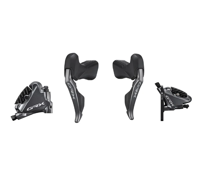 Shimano ST-RX815 GRX Di2 11 Speed STI bled Shifter With BR-RX810 Calliper - Image 5