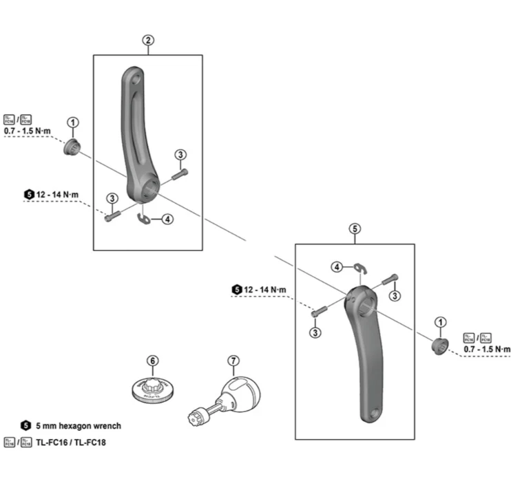 Shimano TL-FC16 Crank Arm Installation Tool For HollowTech II - Image 3