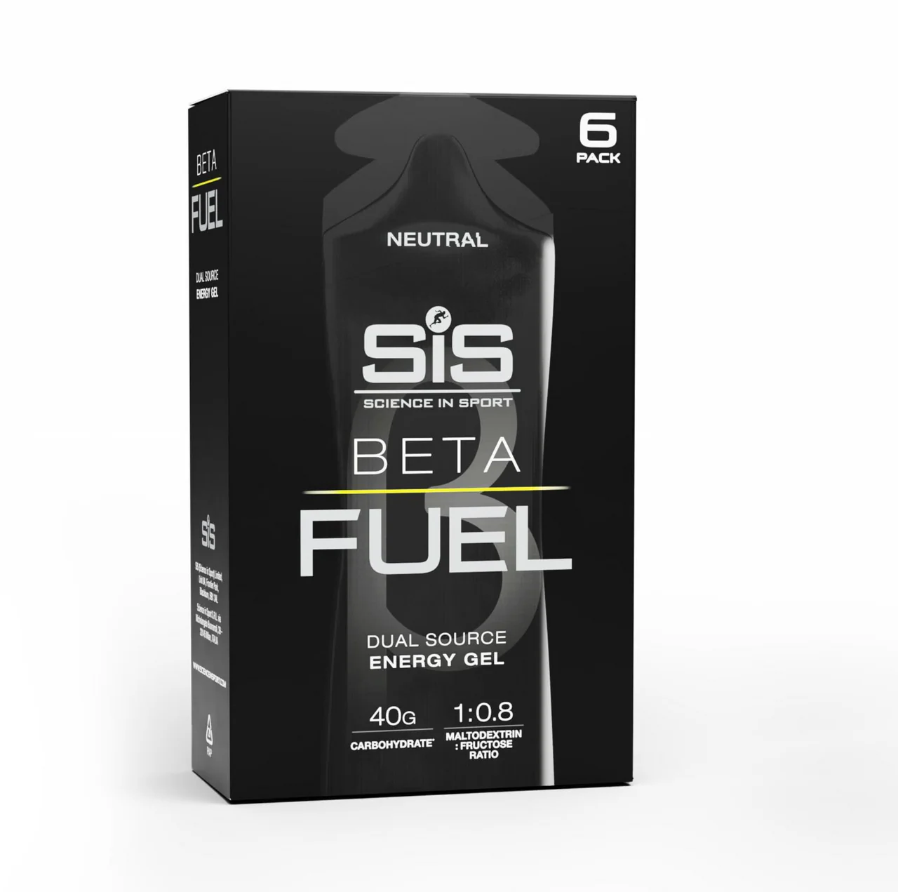 SIS Beta Fuel Energy Gel Pack of 6 Gels - Image 3