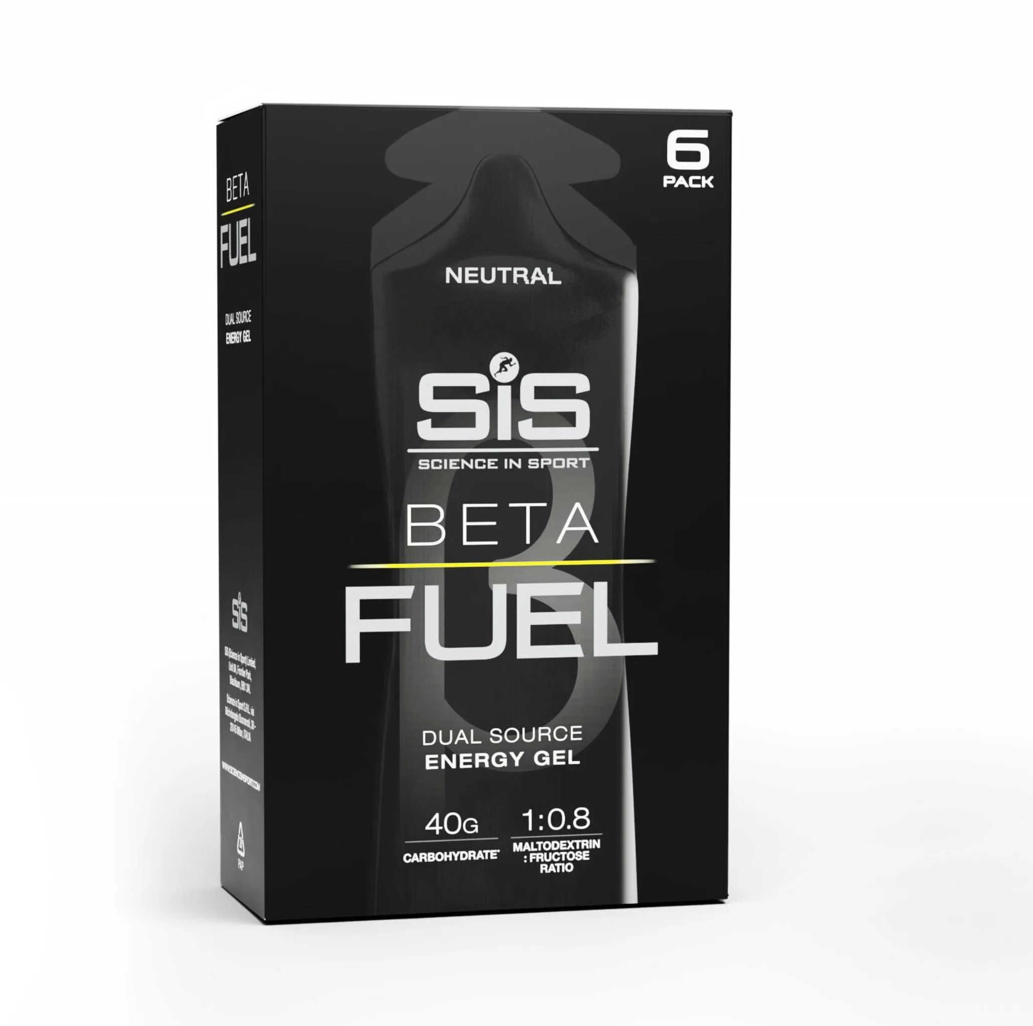 SIS Beta Fuel Energy Gel Pack of 6 Gels - Image 6