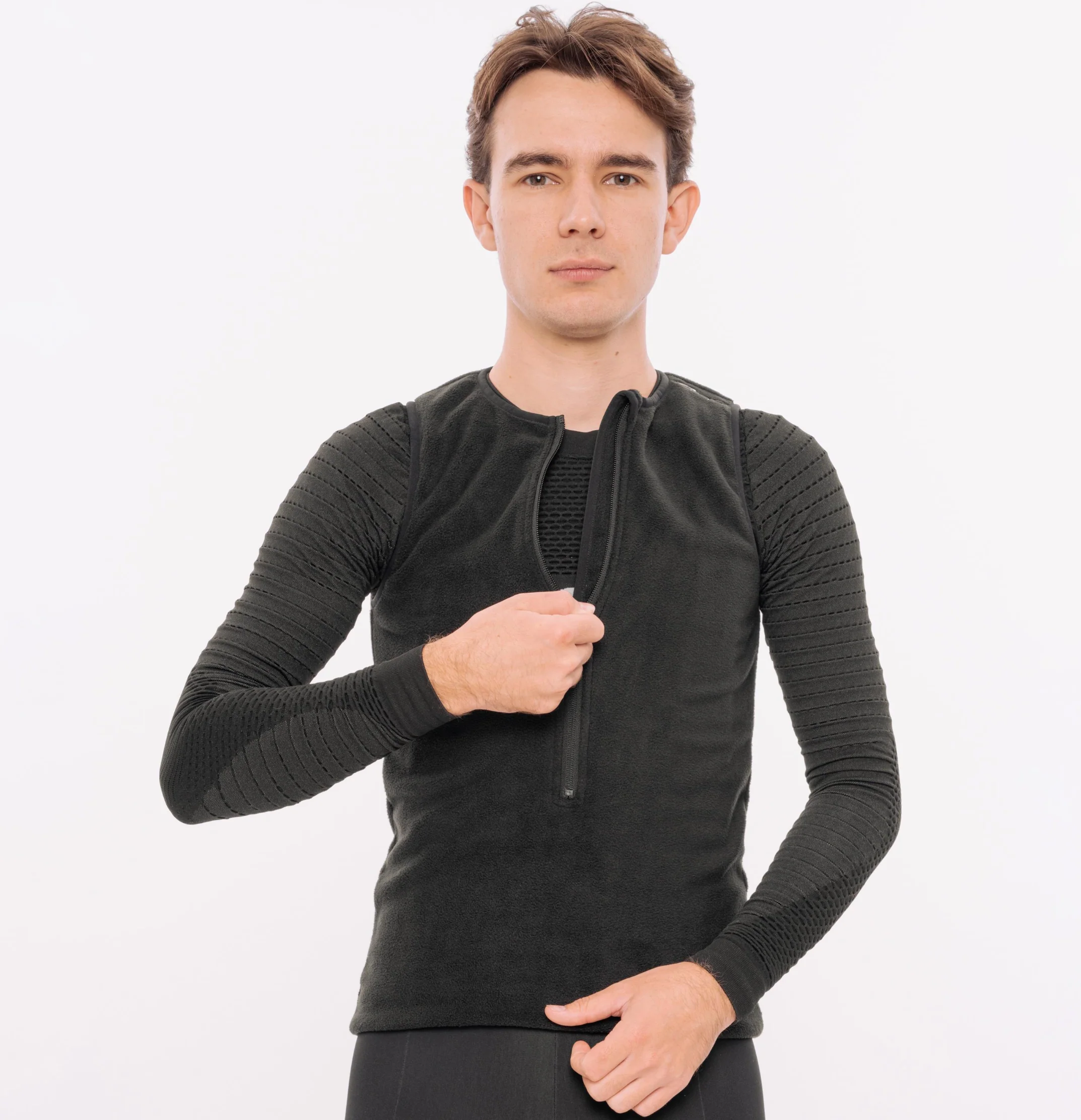 Spatzwear Polar Layer Jacket | Black - Image 2