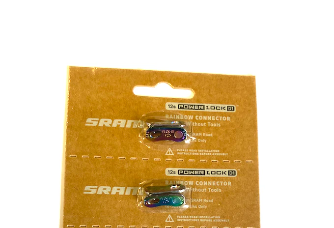 Sram D1 12-Speed Road Spare Rainbow Powerlock Chain Links  Pack Of 2 For 2 Chains
