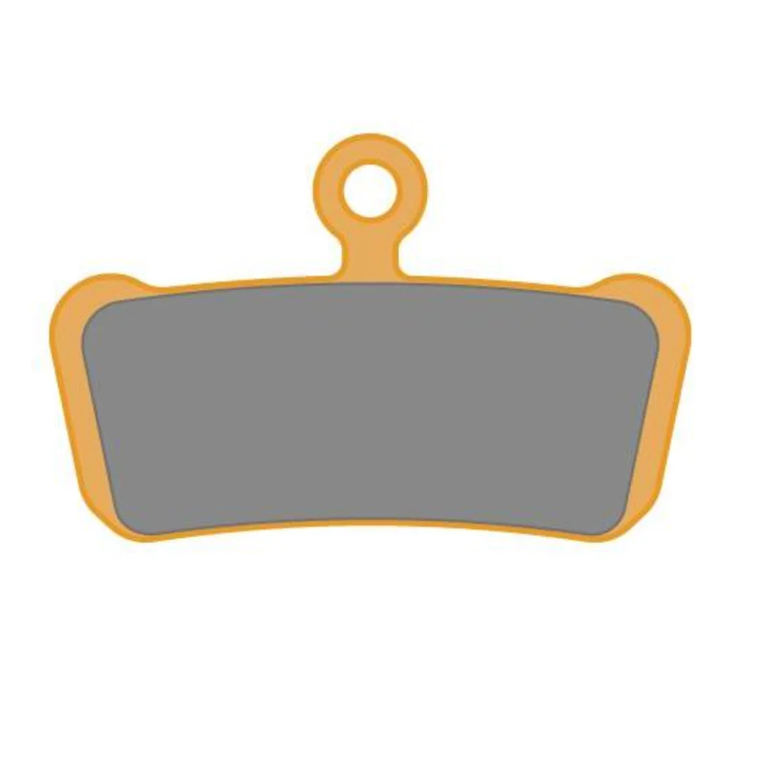 SRAM Medium Organic Aluminum Quiet Light/Light Trail/Guide/G2/Level 4 Piston Disc Brake Pads - Image 2