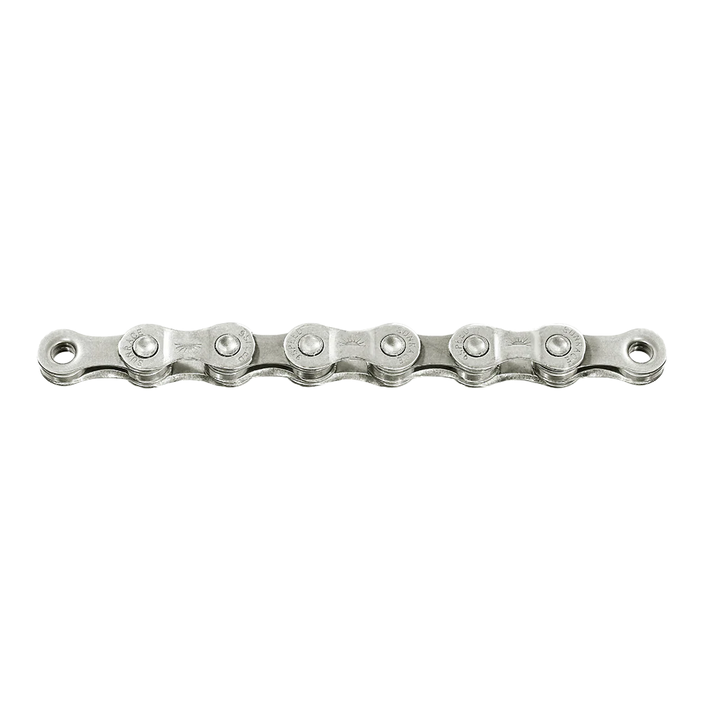 SunRace 9 Speed 116Link 1/2" x 11/128" Bicycle Chain in Silver