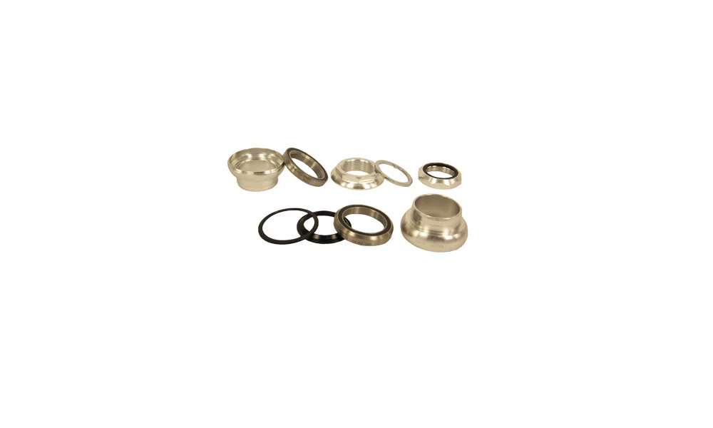 Tange Falcon FL250C 26.4mm 1" Threaded Headset In Silver - Image 2