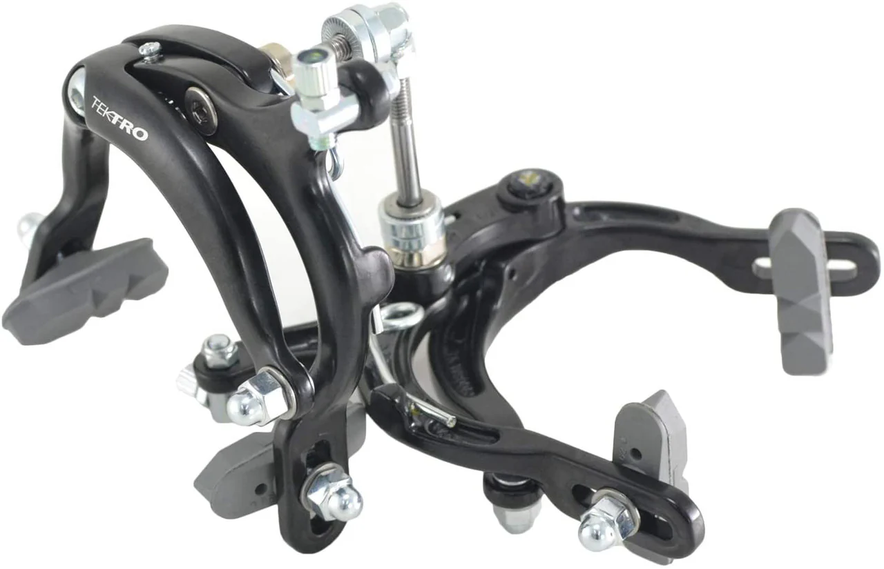 Tektro 900A Dual Pivot 72-92mm Reach Hex Nut Fitting Brakeset In Black - Image 2