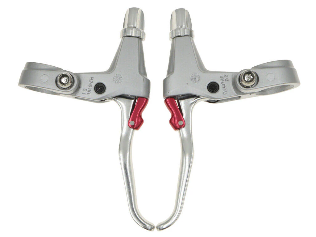 Tektro FL740 Calliper/Canti Brake Levers For Flat Bar Rapid Fire Shifters In Black Or Silver - Image 2