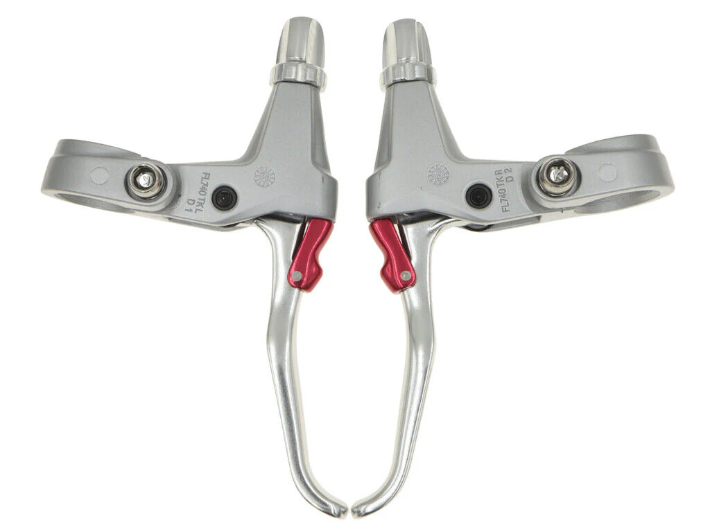 Tektro FL740 Calliper/Canti Brake Levers For Flat Bar Rapid Fire Shifters In Black Or Silver - Image 5