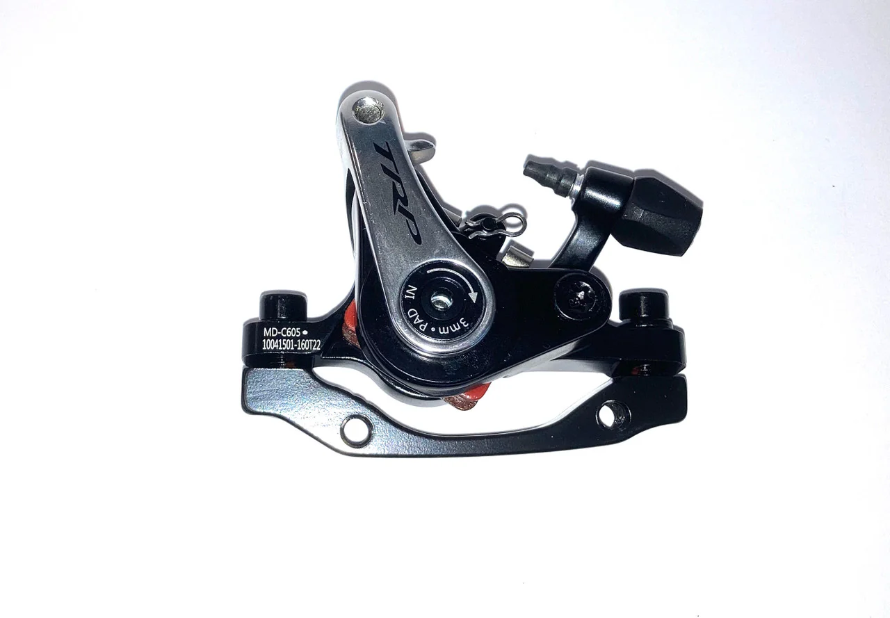 Tektro TRP Spyre Road Front Post Mount Disc Brake Calliper and Rotor 160mm - Image 3