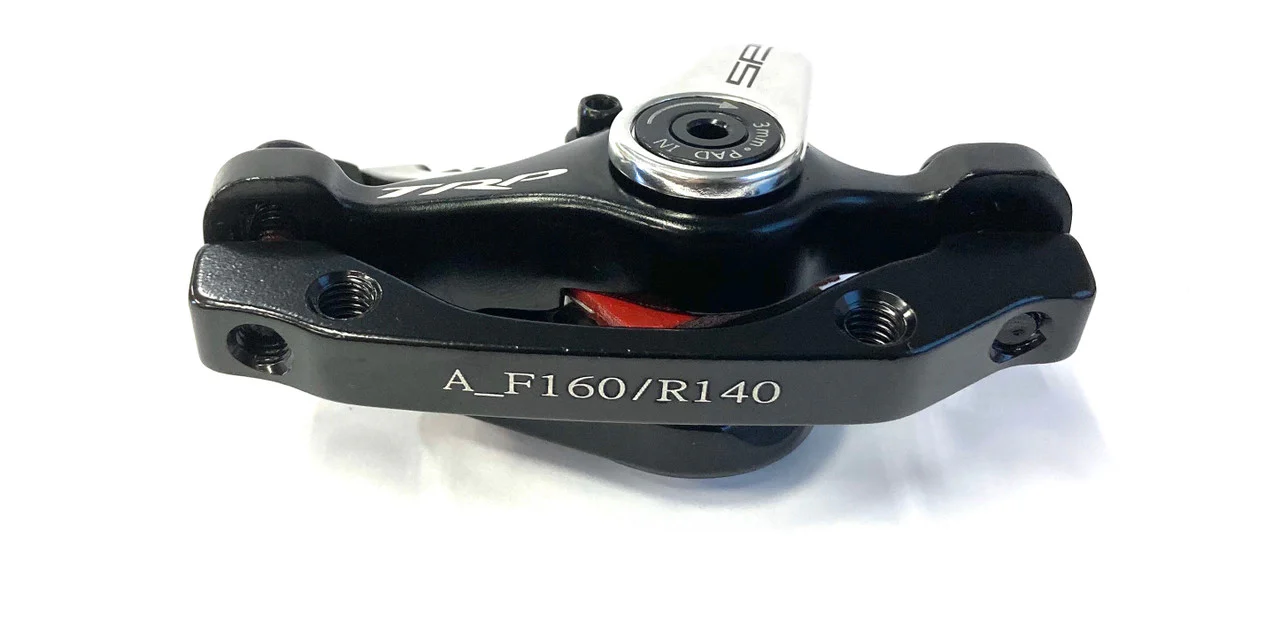 Tektro TRP Spyre Road Front Post Mount Disc Brake Calliper and Rotor 160mm - Image 4