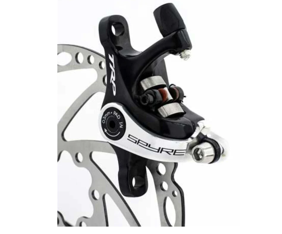 Tektro TRP Spyre Road Front Flat Mount Disc Brake CalLiper and 160mm Rotor - Image 2