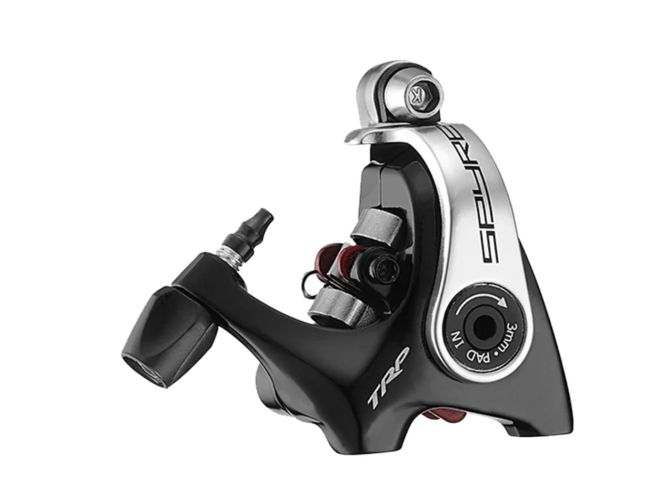 Tektro TRP Spyre Road Front Flat Mount Disc Brake CalLiper and 160mm Rotor - Image 4