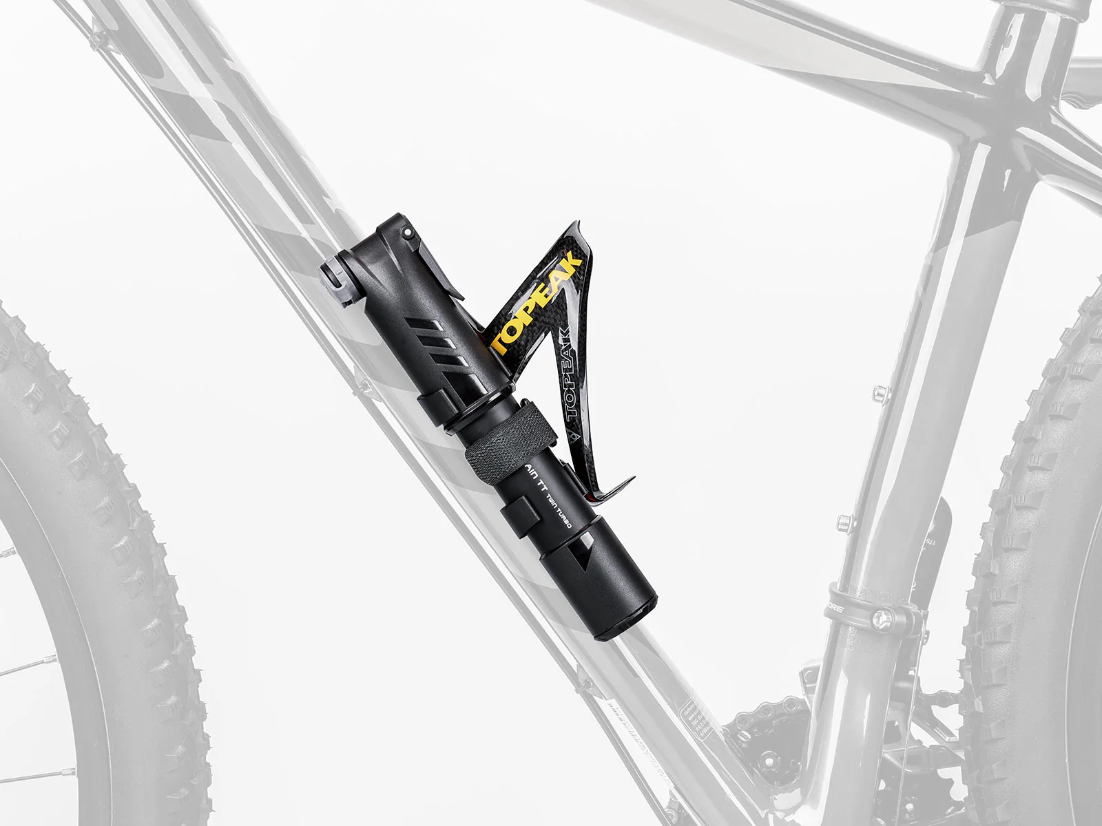 Topeak Mountain TT Twin Turbo MTB Bicycle Pump - Image 6