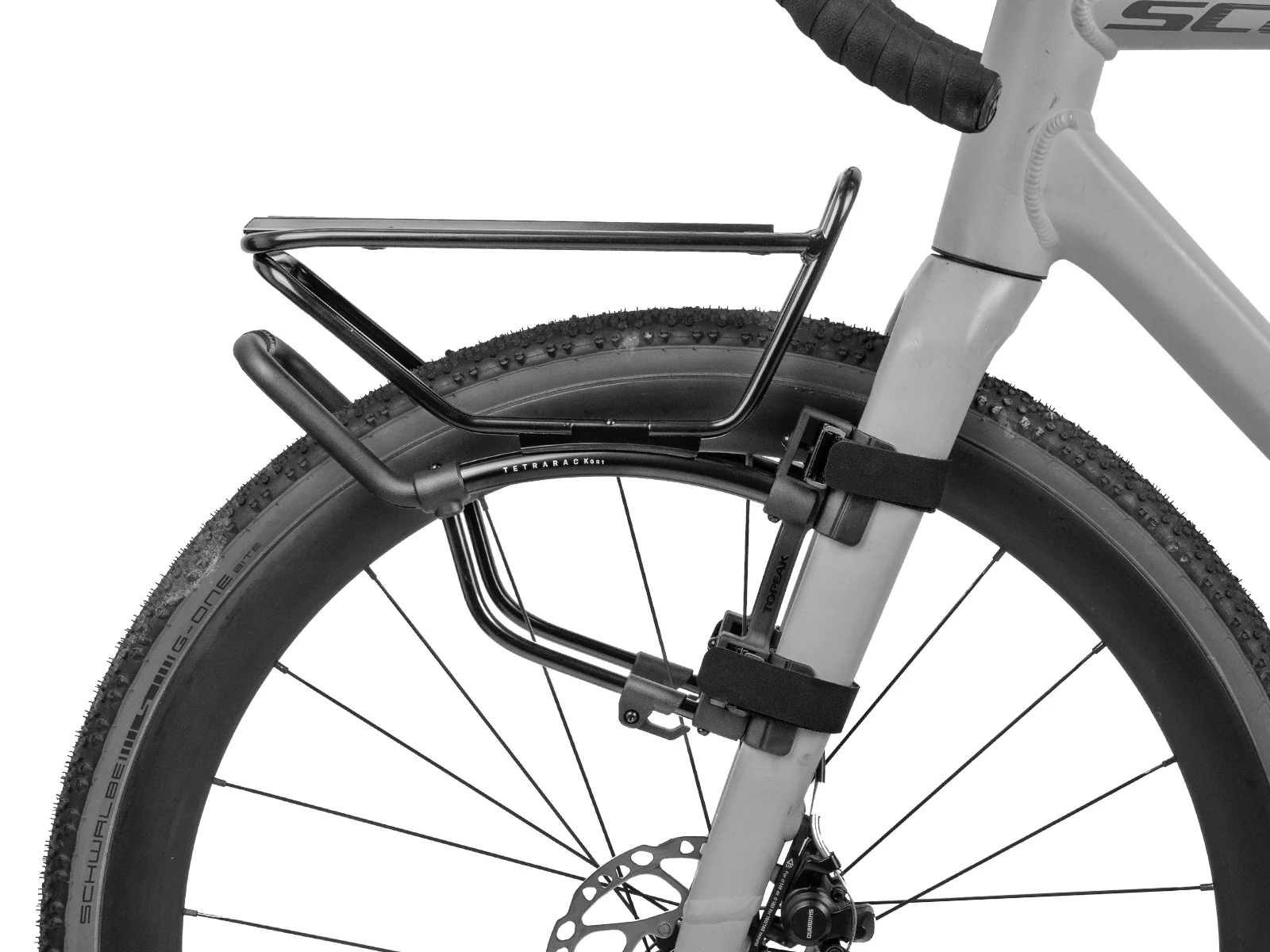 Topeak Tetrarack GR1 Road Gravel Bike Front Fork Rack - Image 3