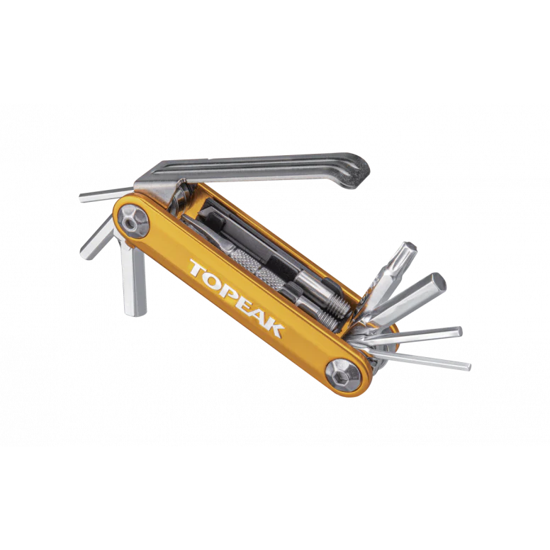 Topeak Tubi 11 Combo Tubeless Pocket 11 Function Multi Tool Gold