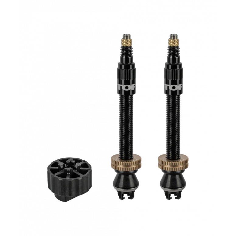 Topeak Turboflow Tubeless Bicycle Presta Valve Kit - Image 2