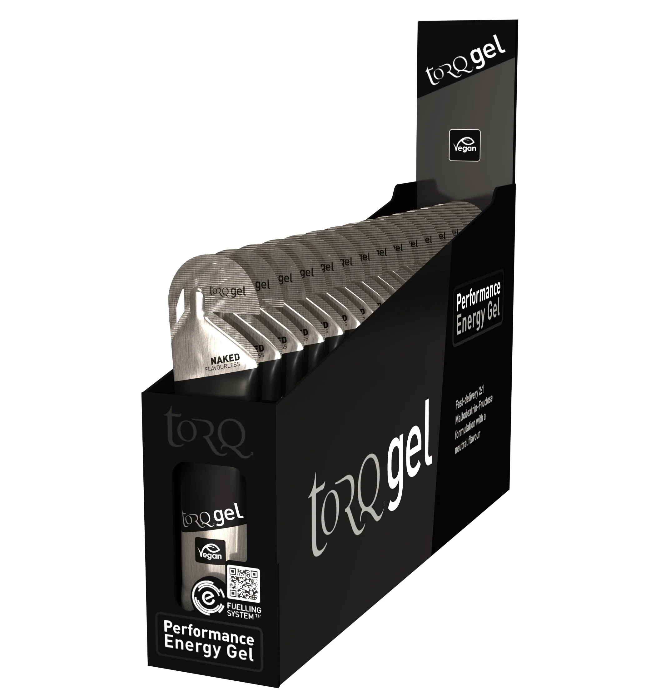 TORQ Sports Energy Gel Box of 15 x 45g Sachets - Image 10