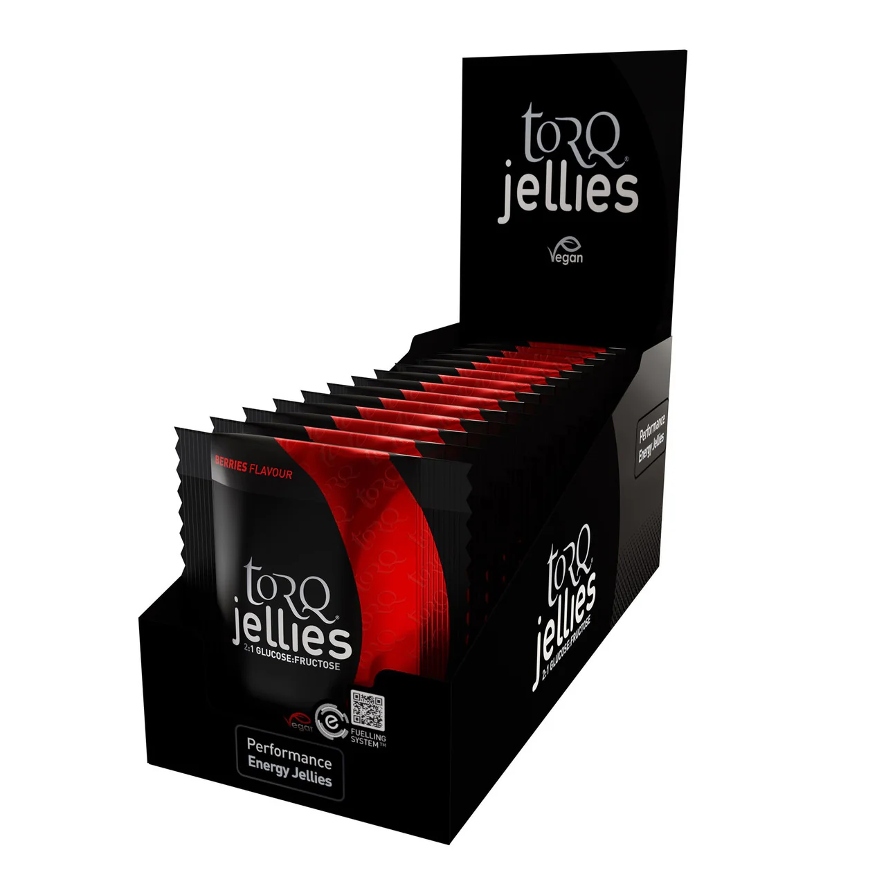 TORQ Nutrition Energy Jellies Available In 3 Natural Flavours Box of 15 Packs - Image 4