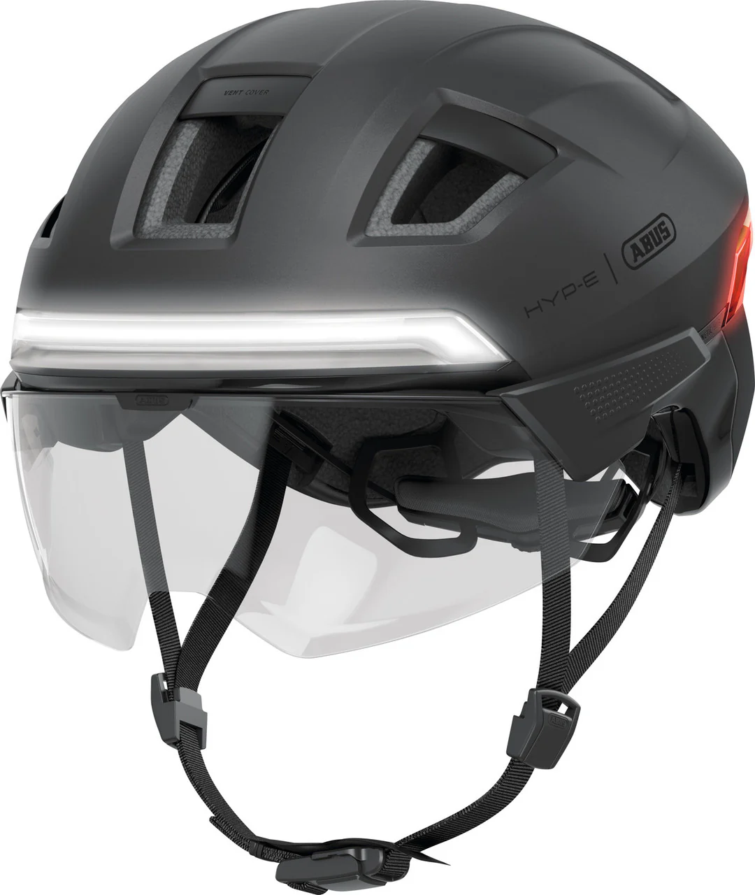 ABUS HYP-E ACE Urban The Ultimate Safe Commuting Helmet in Volcano Titan ( DUE THIS SUMMER ) - Image 2