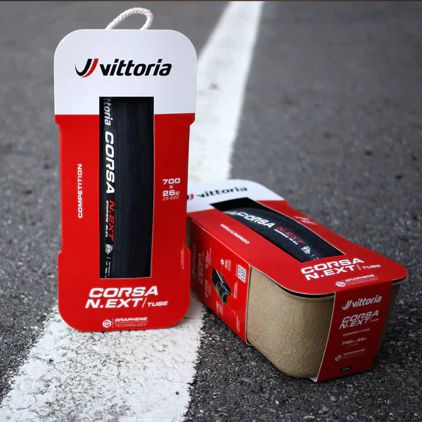 Vittoria Corsa N.EXT Full Black G2.0 Tube Road Folding Tyre - Image 3