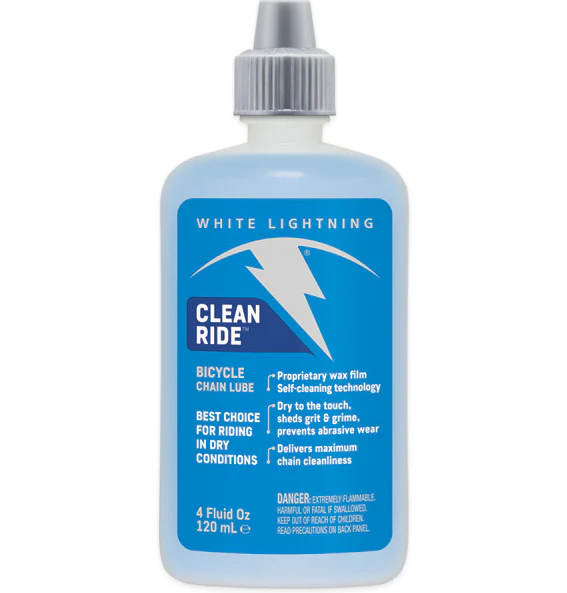 White Lightning Clean Ride Wax Bicycle Chain Lube All Sizes - Image 5