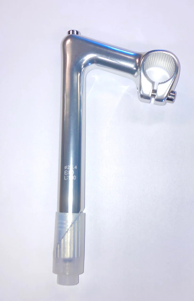 Zenith Quill Stem 180mm Post 25.4mm Handlebar Diameter Size 80mm In Black Or Silver - Image 3