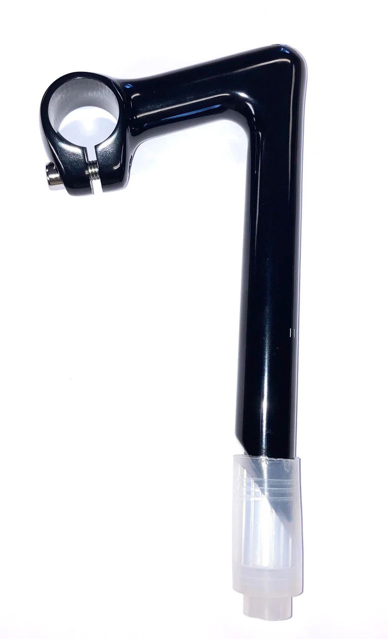 Zenith Quill Stem 180mm Post 26mm Handlebar Diameter Size 80mm In Black Or Silver - Image 2