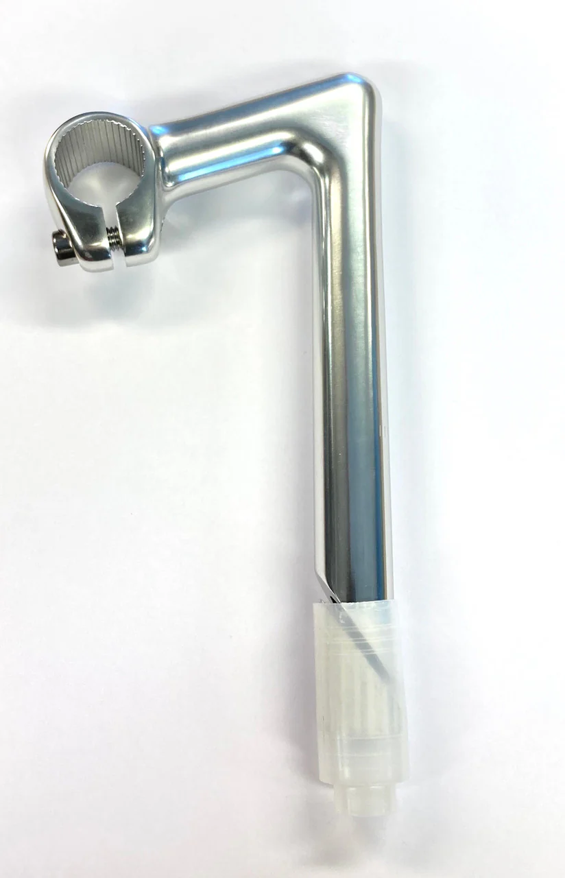 Zenith Quill Stem 180mm Post 26mm Handlebar Diameter Size 80mm In Black Or Silver - Image 3