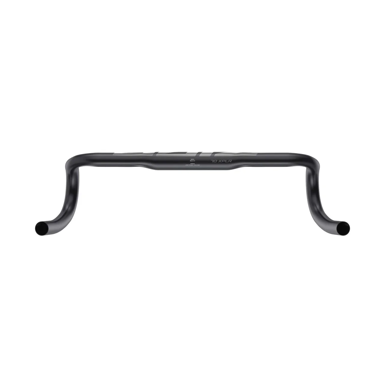 Zipp Handlebar Drop Service Course SL 70 XPLR A2 in Matte Black with Gloss Logos RRP £121 - Image 5